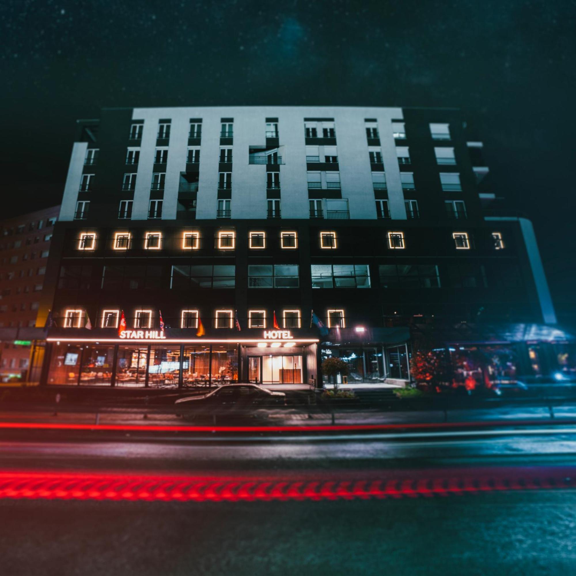 Star Hill Hotel Prishtine Bagian luar foto