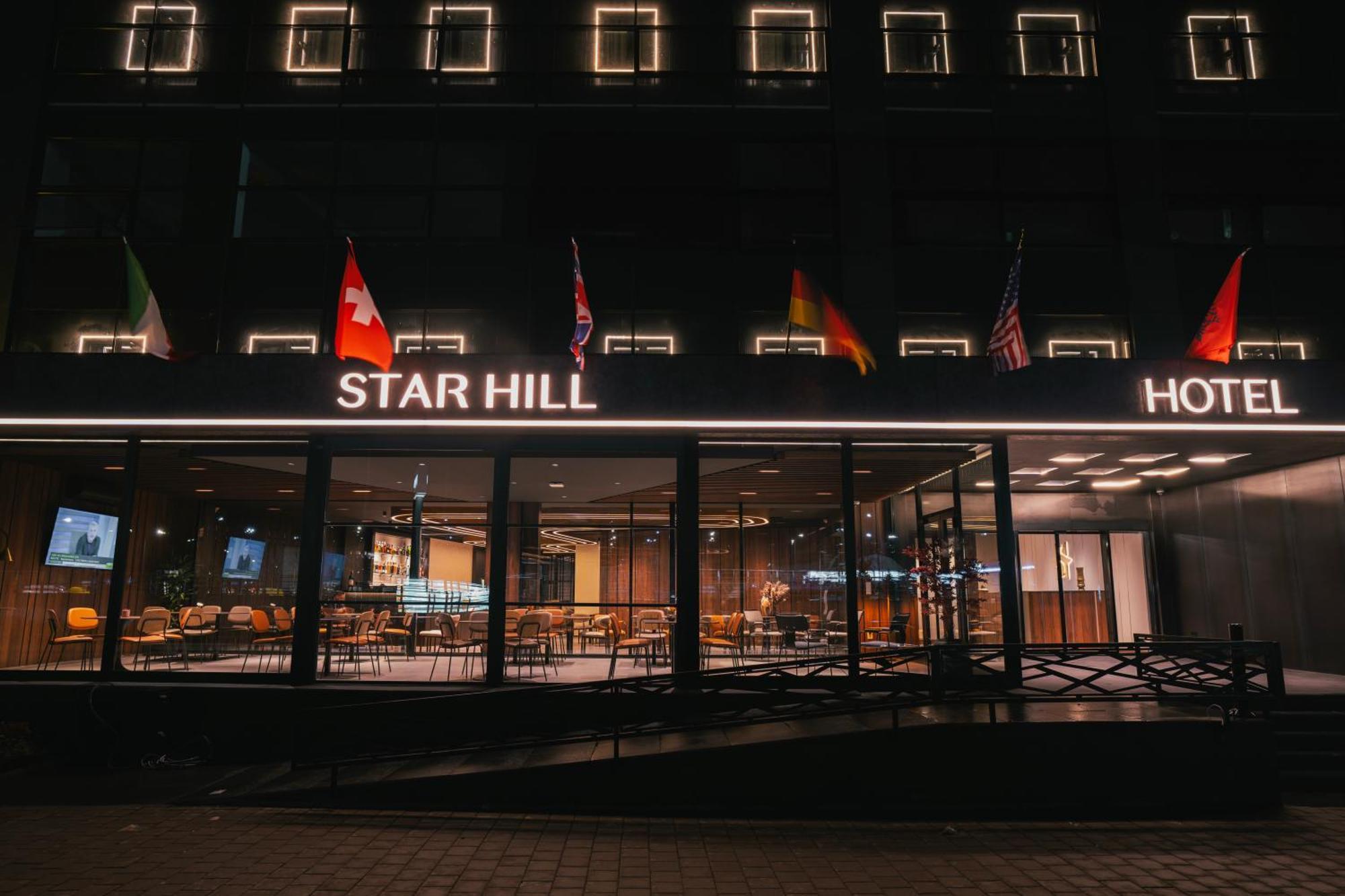 Star Hill Hotel Prishtine Bagian luar foto